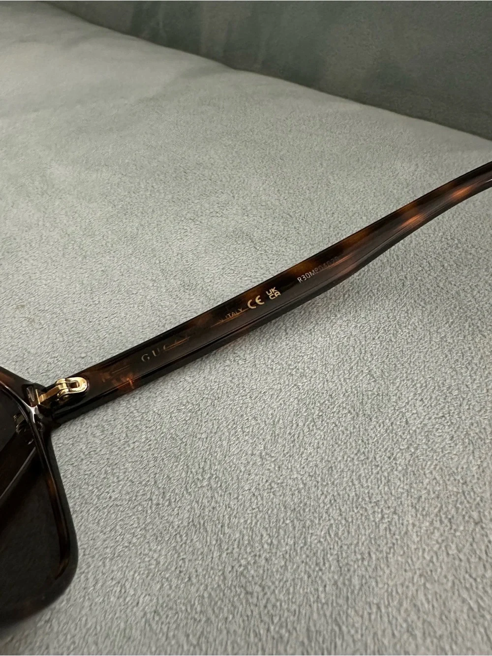 Gucci GG0637SK Tortoiseshell Sunglasses – Green Lenses